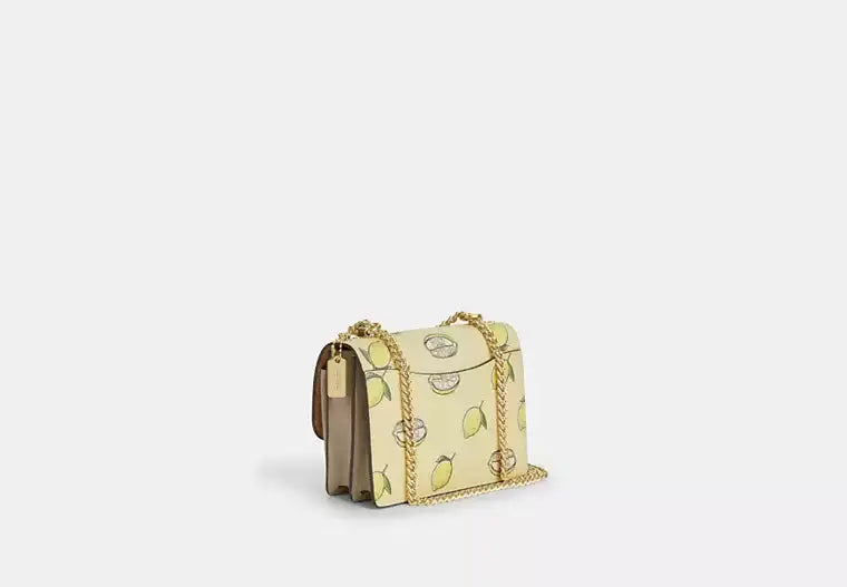 Mini Klare Crossbody Bag With Lemon Print