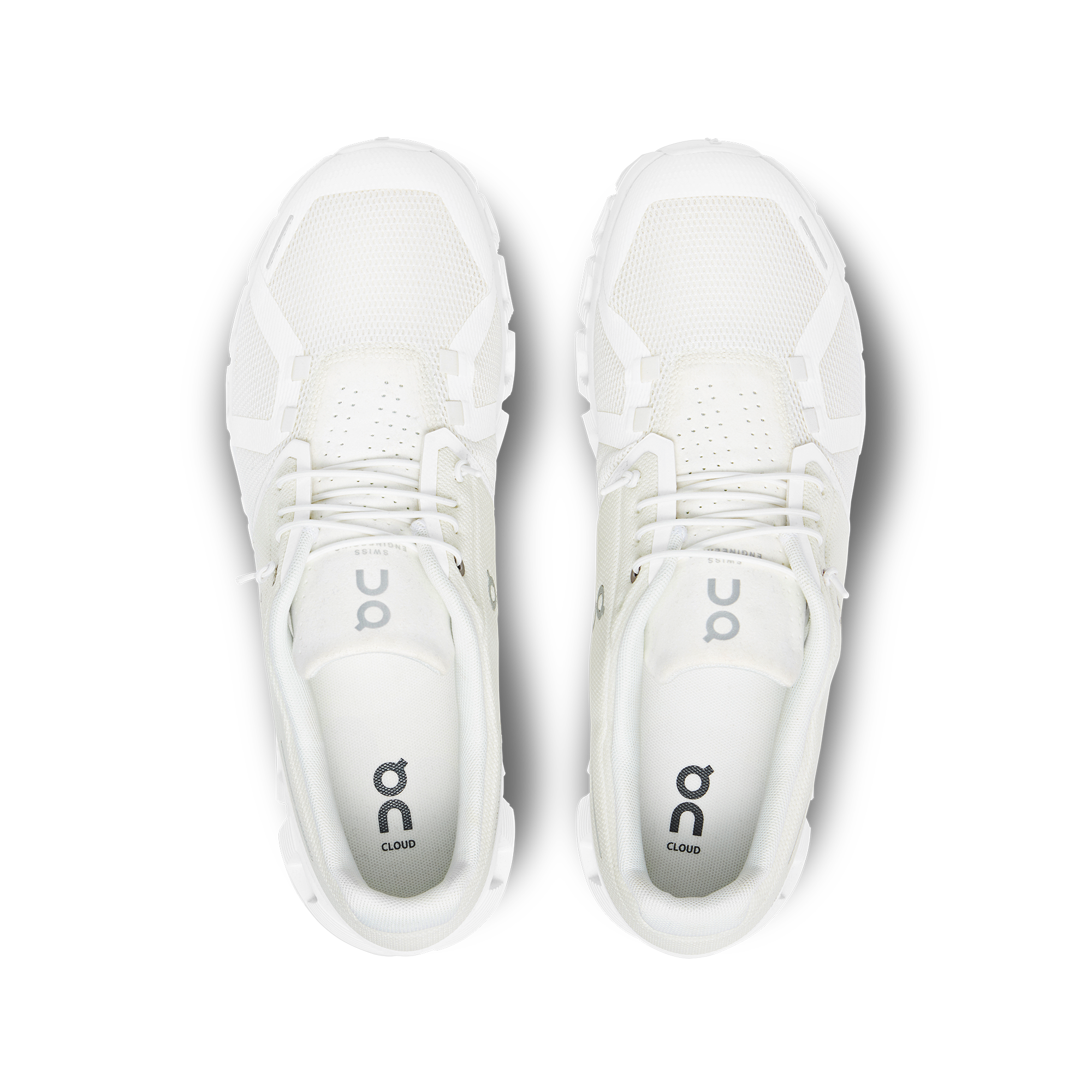 Cloud 5 Undyed White On Running