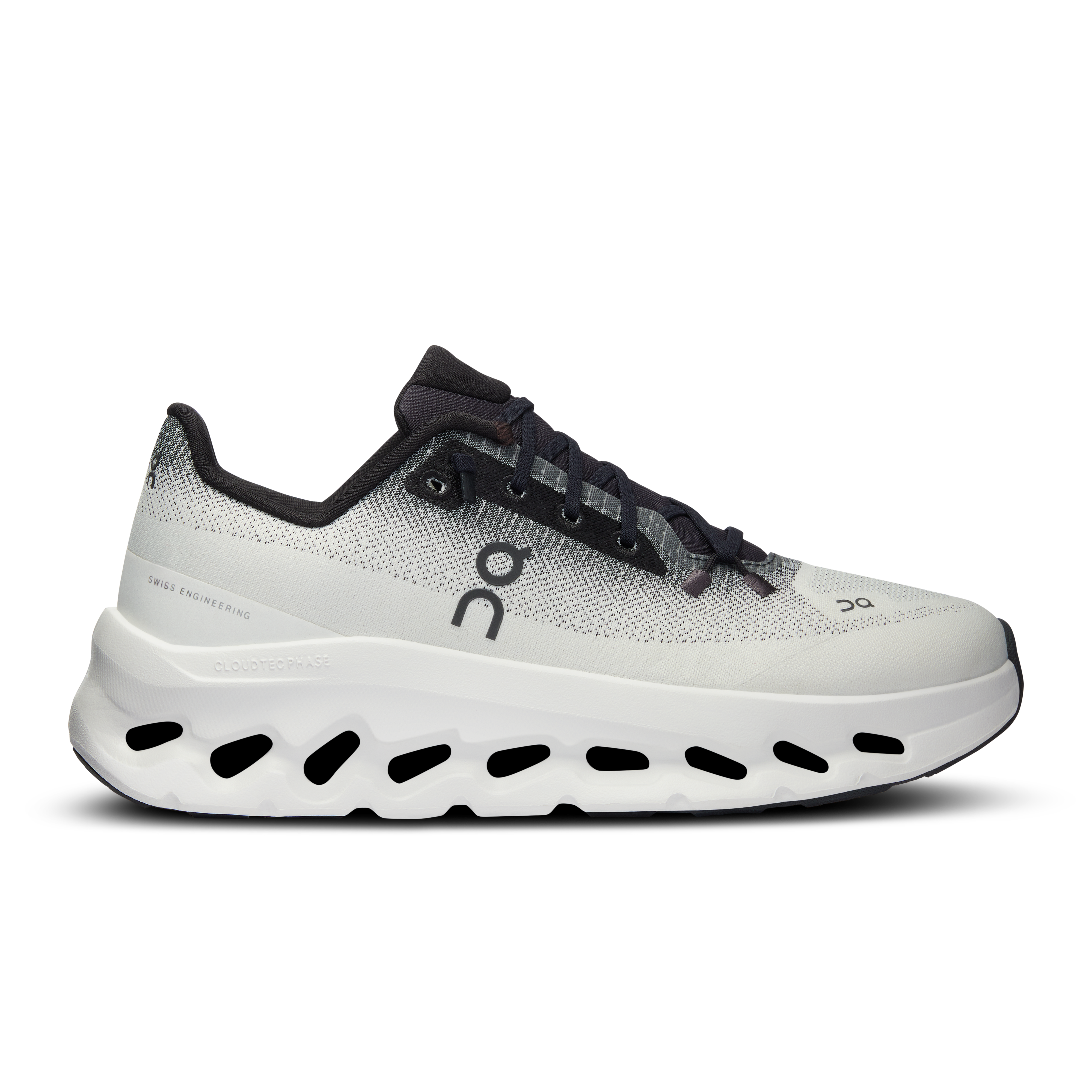 Cloud Tilt Black Ivory On Running